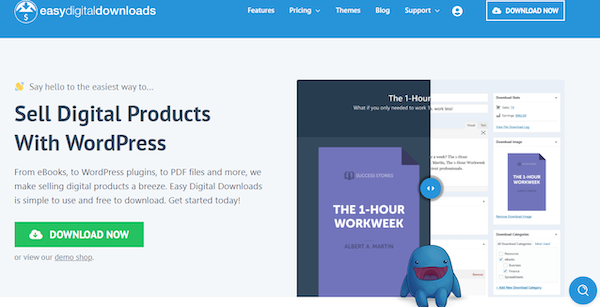 Easy Digital Downloads vous permet de vendre des produits numériques en ligne à l'aide de WordPress.