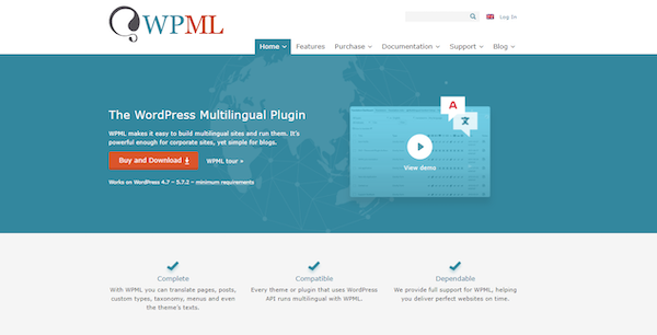 WCML fait partie du plugin WordPress WPML.