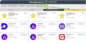 Installez rapidement les extensions et thèmes offerts dans votre abonnement WPServeur avec le plugin WPS Bidouille !