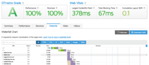 Gtmetrix, tester rapidement les performances de votre site.