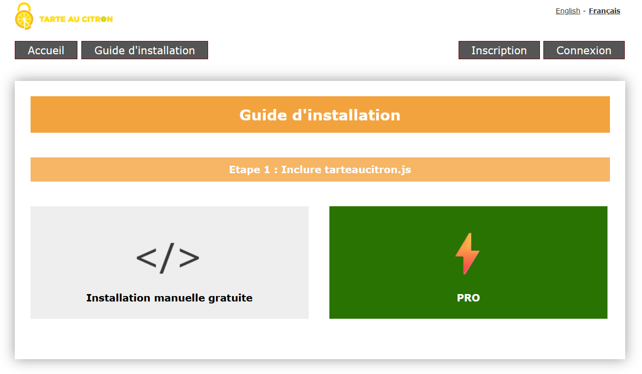 Les fondations de Tarteaucitron sur WordPress