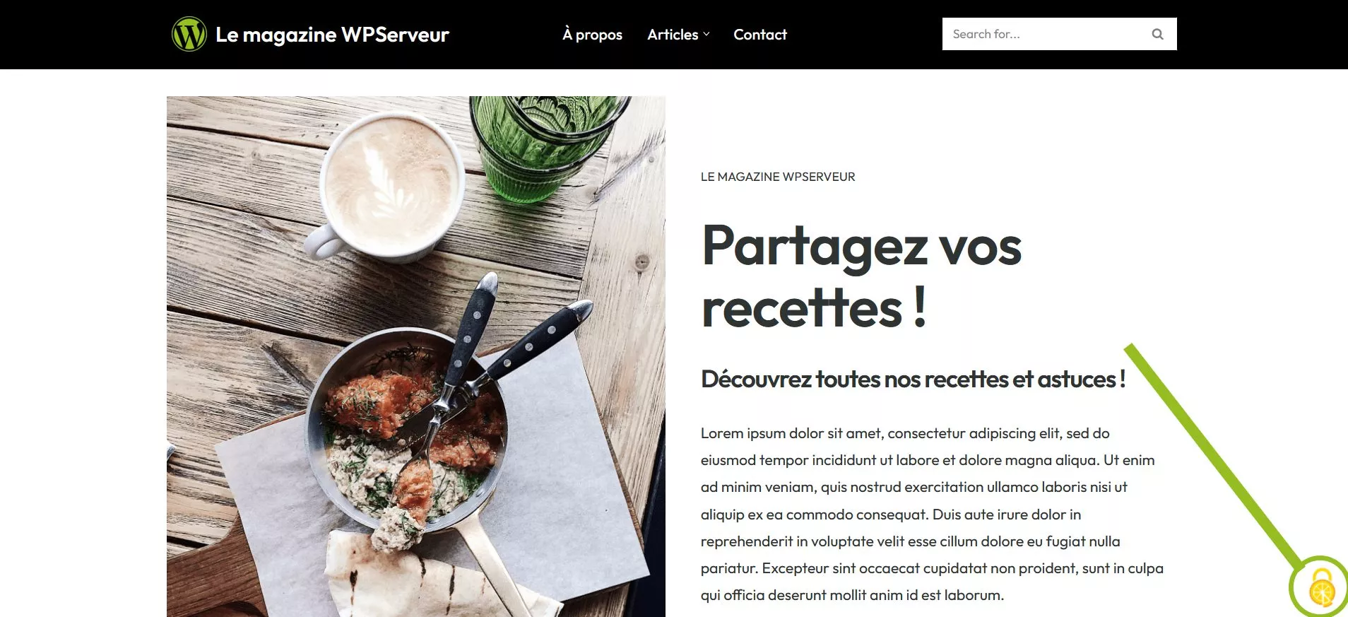 L'effet du code Tarteaucitron est immédiat